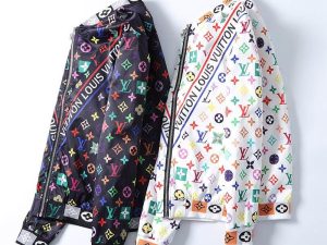 Replica Designer Louis Vuitton Men Letter Printing All-Match Baseball Uniform Jacket